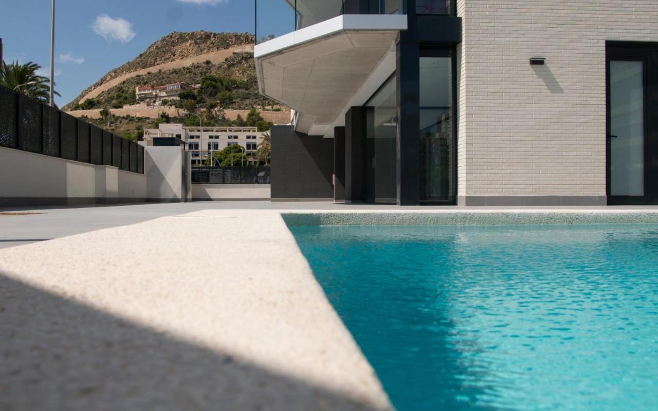 Modern Sea Front Sea Water Apartment Alicante Ngoại thất bức ảnh
