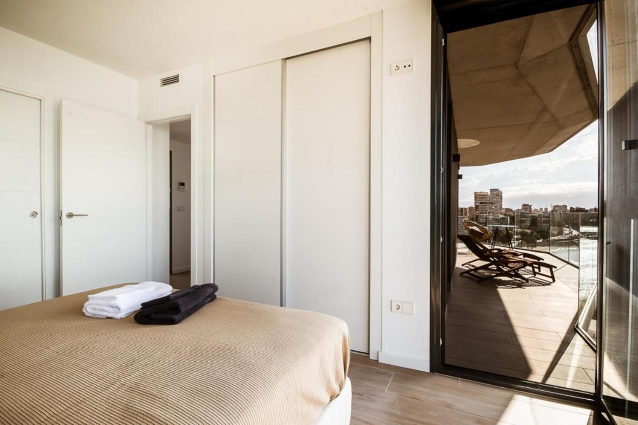 Modern Sea Front Sea Water Apartment Alicante Ngoại thất bức ảnh