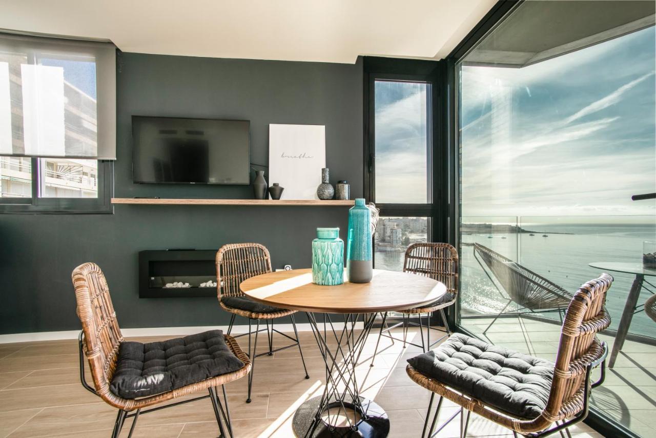 Modern Sea Front Sea Water Apartment Alicante Ngoại thất bức ảnh